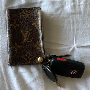 Monogram Louis Vuitton Credit Card & Key Holder